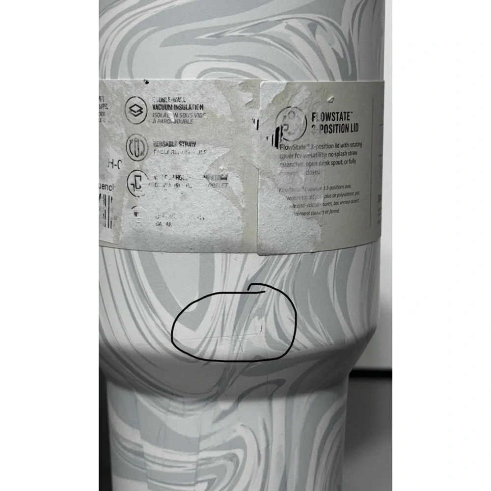 Stanley Quencher H2.0 FlowState Tumbler 40oz,‎ POLAR SWIRL - Picture 5 of 5